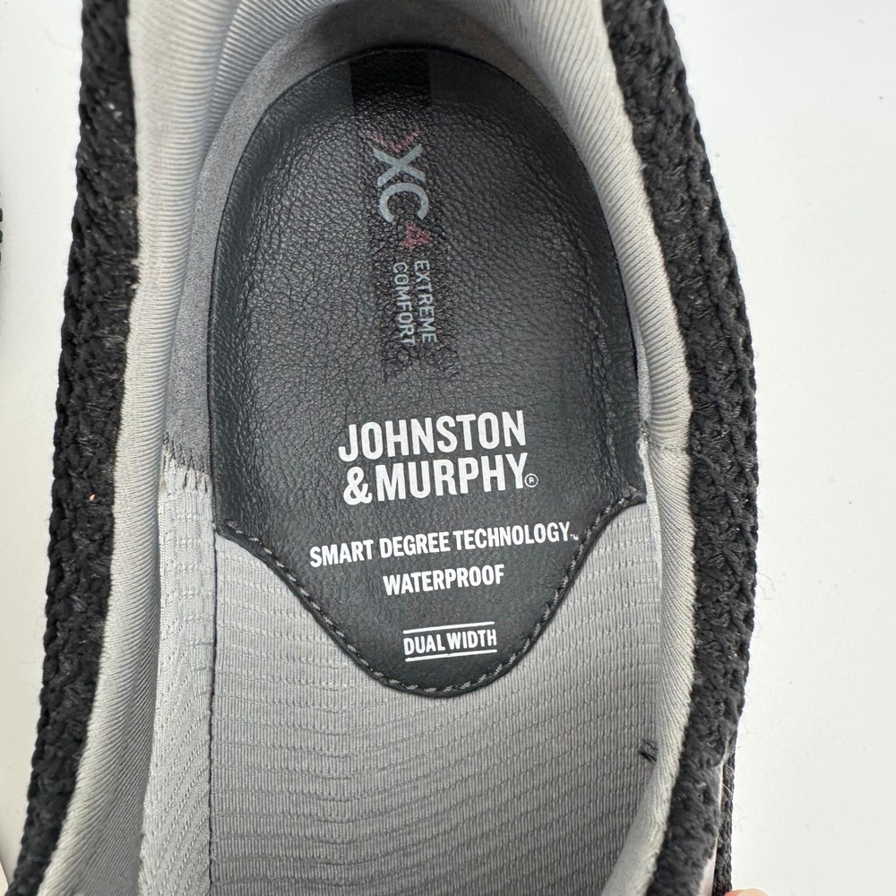 Johnston & Murphy Men 9.5M XC4 TR1-Sport Hybrid Black Waterproof Sneaker 25-6561 - Picture 6 of 9